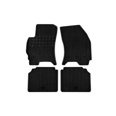 Tappetini Gomma Specifici 4 Pezzi Neri per Ford Mondeo 2000-2007
