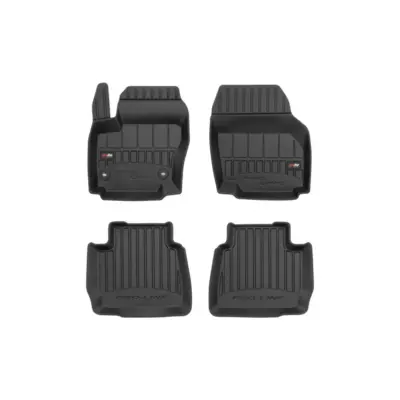 Tappetini Gomma Specifici 4 Pezzi Neri per Ford Mondeo 2007-2010