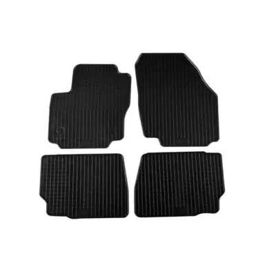 Tappetini Gomma Specifici 4 Pezzi Neri per Ford Mondeo 2007-2014