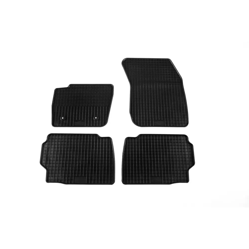 Tappetini Gomma Specifici 4 Pezzi Neri per Ford Mondeo 2014-2022