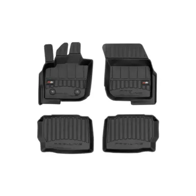 Tappetini Gomma Specifici 4 Pezzi Neri per Ford Mondeo 2015-2022