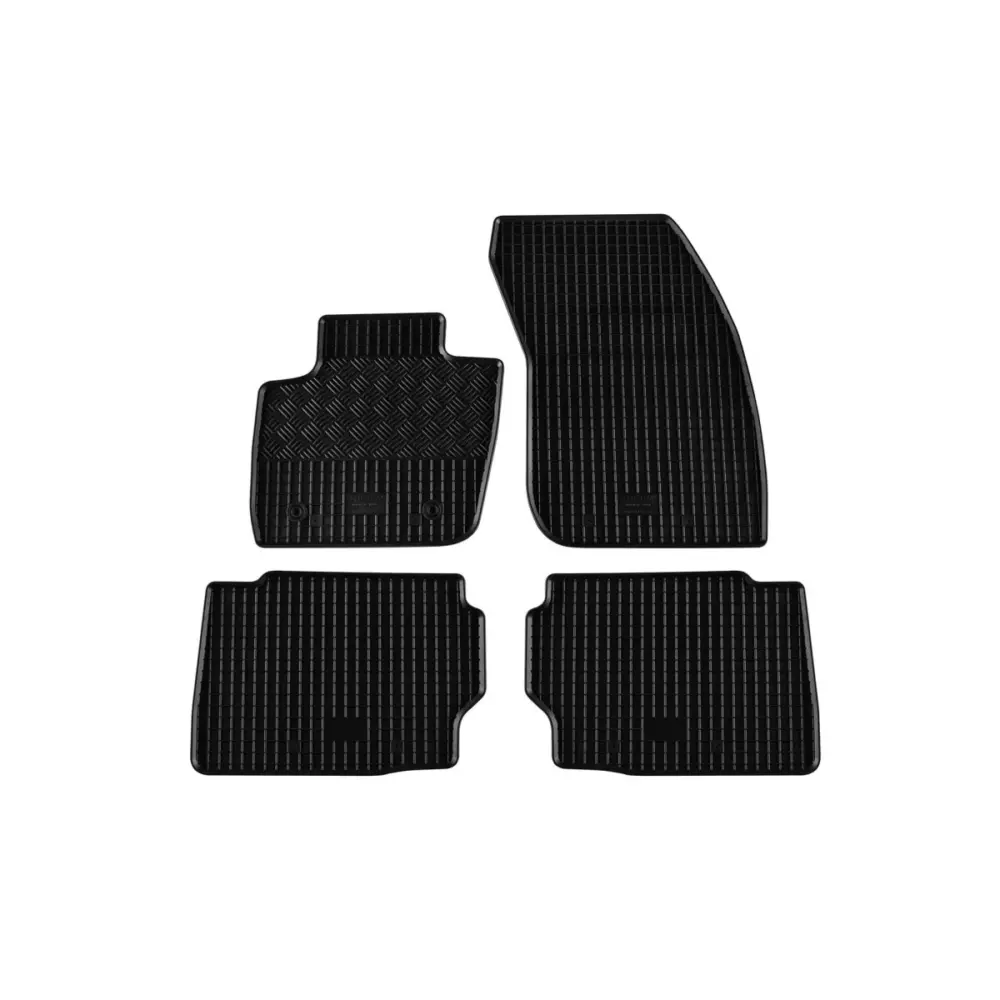 Tappetini Gomma Specifici 4 Pezzi Neri per Ford Mondeo dal 2014
