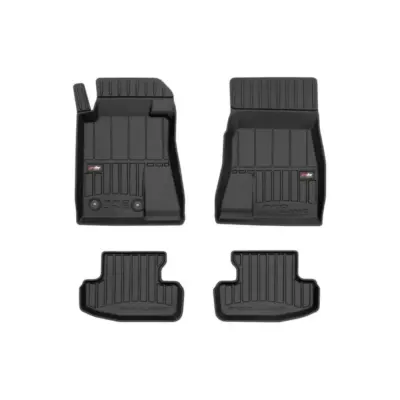 Tappetini Gomma Specifici 4 Pezzi Neri per Ford Mustang 2014-2023