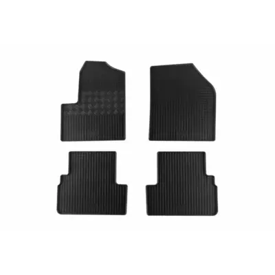 Tappetini Gomma Specifici 4 Pezzi Neri per Ford Tourneo dal 2003 5 Posti