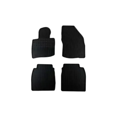 Tappetini Gomma Specifici 4 Pezzi Neri per Honda Civic 2006-2012
