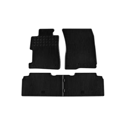 Tappetini Gomma Specifici 4 Pezzi Neri per Honda Civic Berlina 2006-2014
