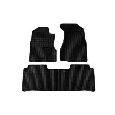 Tappetini Gomma Specifici 4 Pezzi Neri per Honda Cr-v 2001-2006