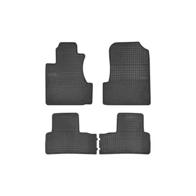 Tappetini Gomma Specifici 4 Pezzi Neri per Honda Cr-v 2006-2011