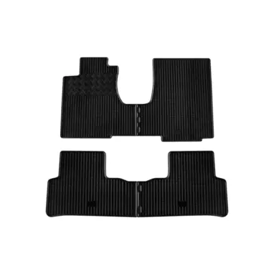 Tappetini Gomma Specifici 4 Pezzi Neri per Honda Cr-v 2006-2011