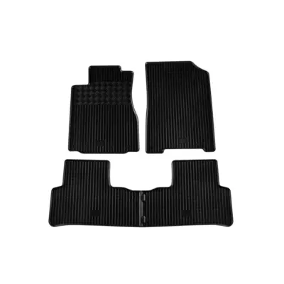 Tappetini Gomma Specifici 4 Pezzi Neri per Honda Cr-v 2012-2014