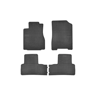 Tappetini Gomma Specifici 4 Pezzi Neri per Honda Cr-v 2012-2018