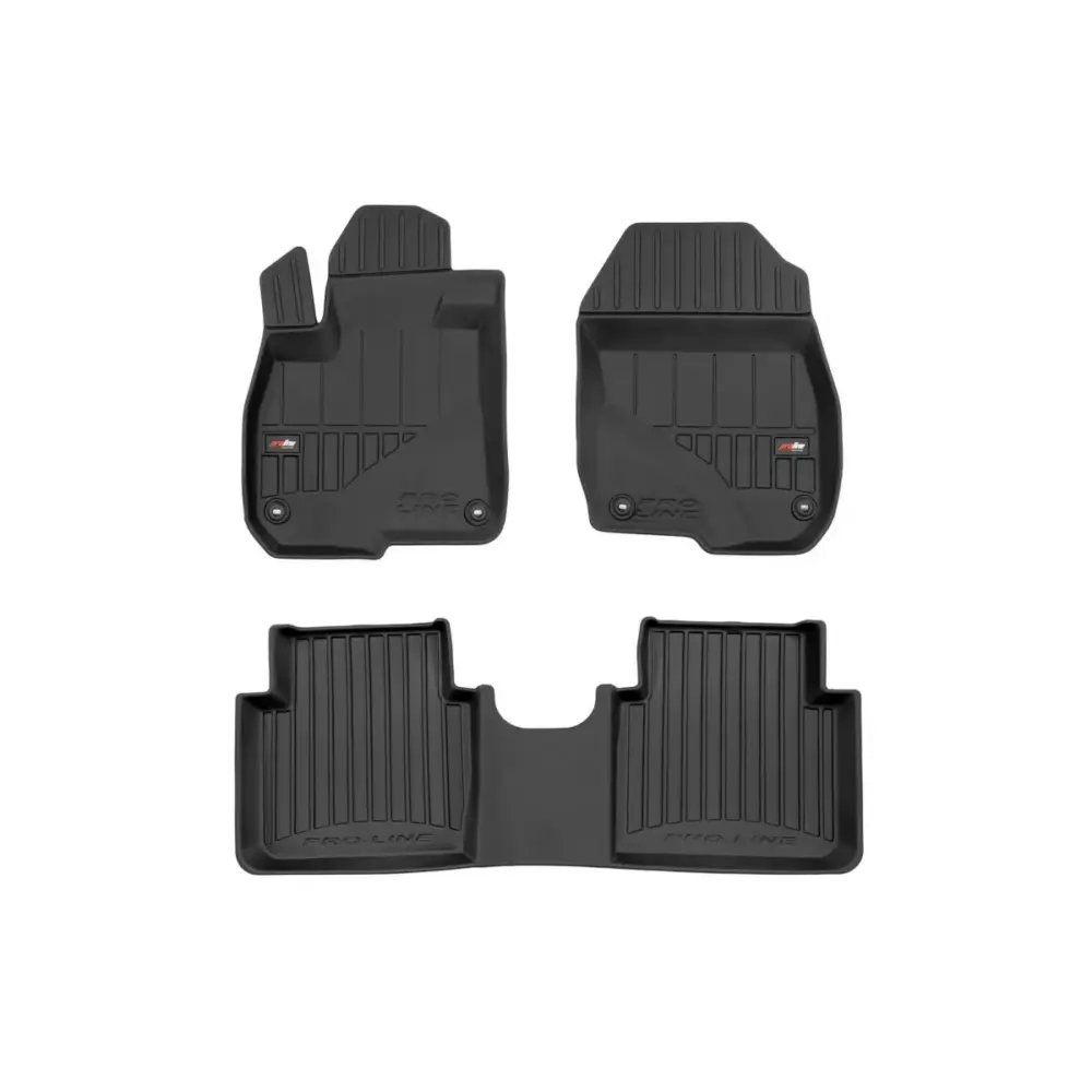 Tappetini Gomma Specifici 4 Pezzi Neri per Honda Cr-v 2018-2022