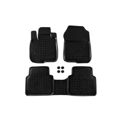 Tappetini Gomma Specifici 4 Pezzi Neri per Honda Cr-v 2018-2022