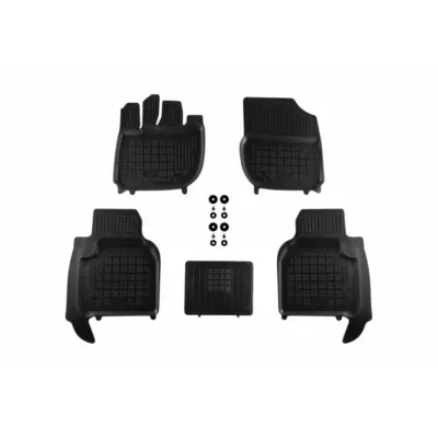 Tappetini Gomma Specifici 4 Pezzi Neri per Honda Hr-v E:hev Advance dal 2021