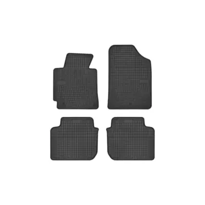 Tappetini Gomma Specifici 4 Pezzi Neri per Hyundai Elantra 2010-2016