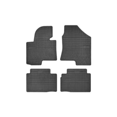 Tappetini Gomma Specifici 4 Pezzi Neri per Hyundai IX35 2009-2015