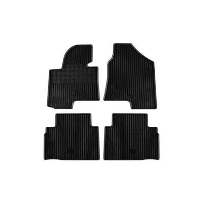 Tappetini Gomma Specifici 4 Pezzi Neri per Hyundai IX35 2009-2015