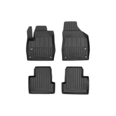 Tappetini Gomma Specifici 4 Pezzi Neri per Jeep Cherokee 2013-2023