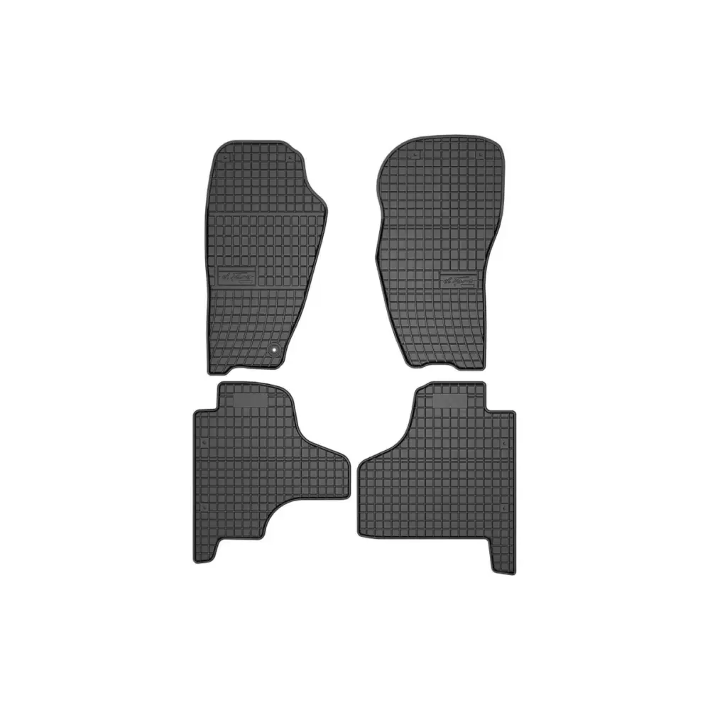 Tappetini Gomma Specifici 4 Pezzi Neri per Jeep Cherokee Kk 2008-2012