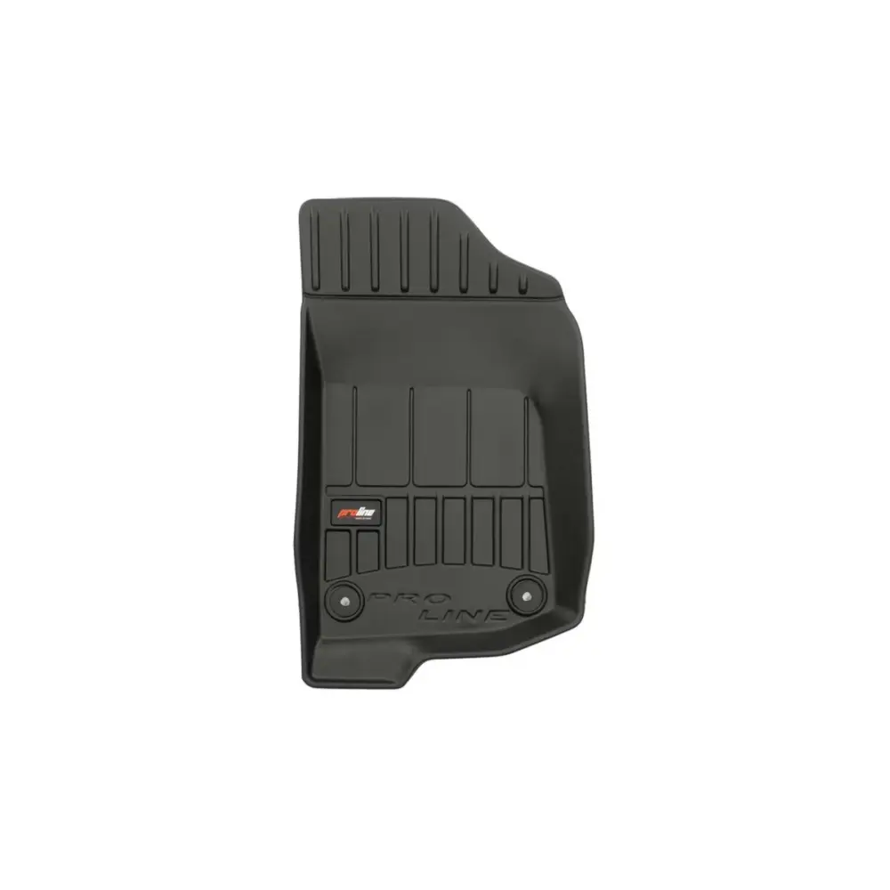 Tappetini Gomma Specifici 4 Pezzi Neri per Jeep Wrangler Jl 4 Porte dal 2017