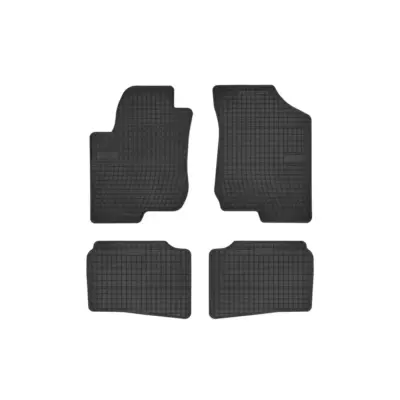 Tappetini Gomma Specifici 4 Pezzi Neri per Kia Ceed 2007-2012