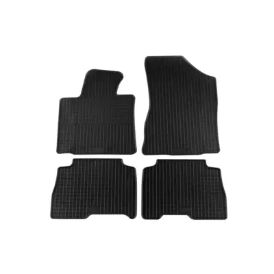 Tappetini Gomma Specifici 4 Pezzi Neri per Kia Sorento 2013-2015