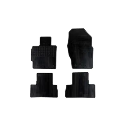 Tappetini Gomma Specifici 4 Pezzi Neri per Mazda Cx-7 Diesel dal 2009