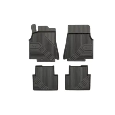 Tappetini Gomma Specifici 4 Pezzi Neri per Mercedes Classe A W169 2004-2012