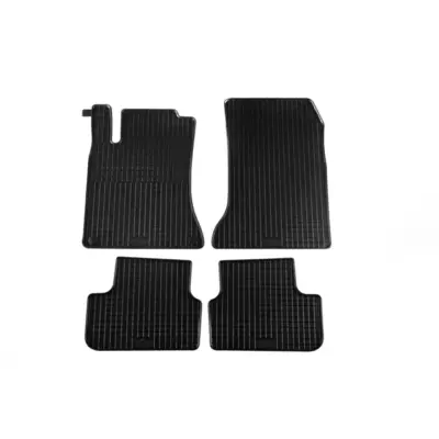 Tappetini Gomma Specifici 4 Pezzi Neri per Mercedes Classe A W176 2011-2018