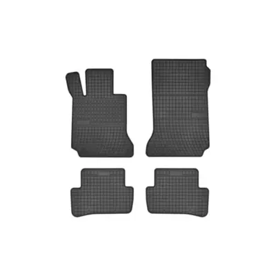 Tappetini Gomma Specifici 4 Pezzi Neri per Mercedes Classe C W204 2007-2014