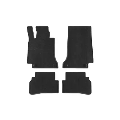 Tappetini Gomma Specifici 4 Pezzi Neri per Mercedes Classe C W205 2013-2020