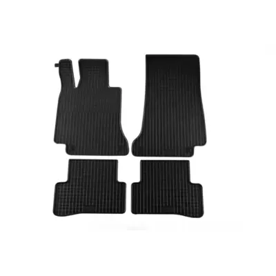 Tappetini Gomma Specifici 4 Pezzi Neri per Mercedes Classe C W205 2014-2020