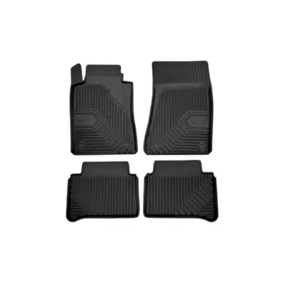 Tappetini Gomma Specifici 4 Pezzi Neri per Mercedes Classe E W211 2002-2009