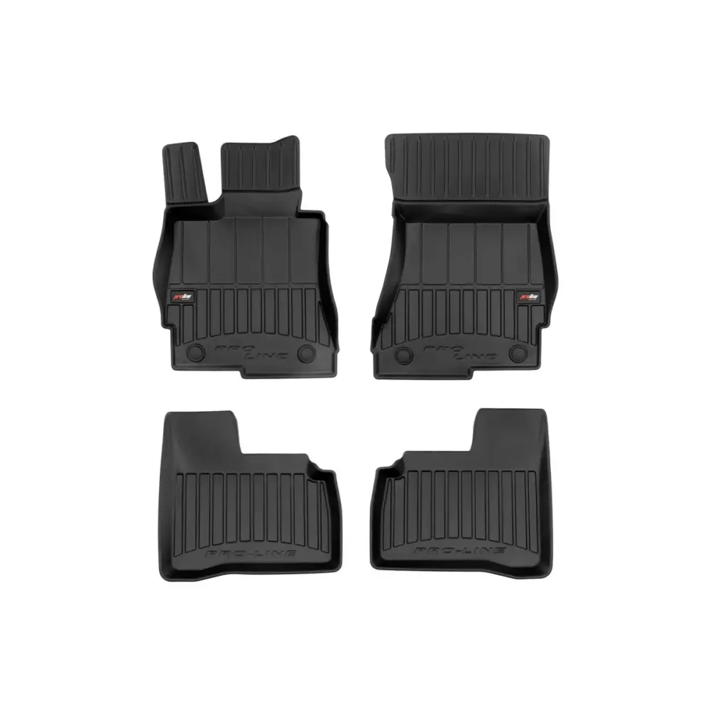 Tappetini Gomma Specifici 4 Pezzi Neri per Mercedes Classe S W221 2005-2013