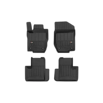 Tappetini Gomma Specifici 4 Pezzi Neri per Mercedes Gl X164 2006-2012 7 Posti