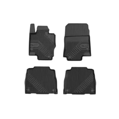 Tappetini Gomma Specifici 4 Pezzi Neri per Mercedes GLS X167 dal 2019