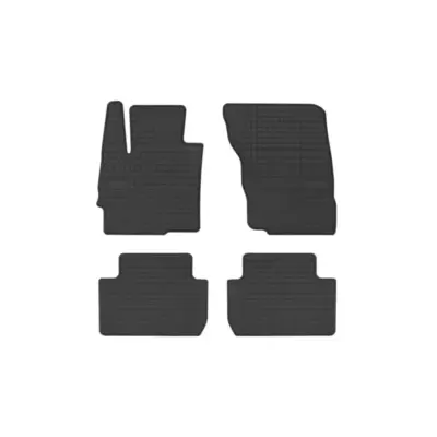 Tappetini Gomma Specifici 4 Pezzi Neri per Mitsubishi Eclipse Cross dal 2017