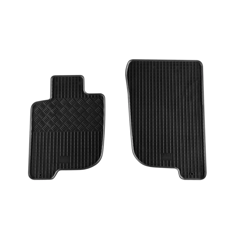 Tappetini Gomma Specifici 4 Pezzi Neri per Mitsubishi L200 dal 2007