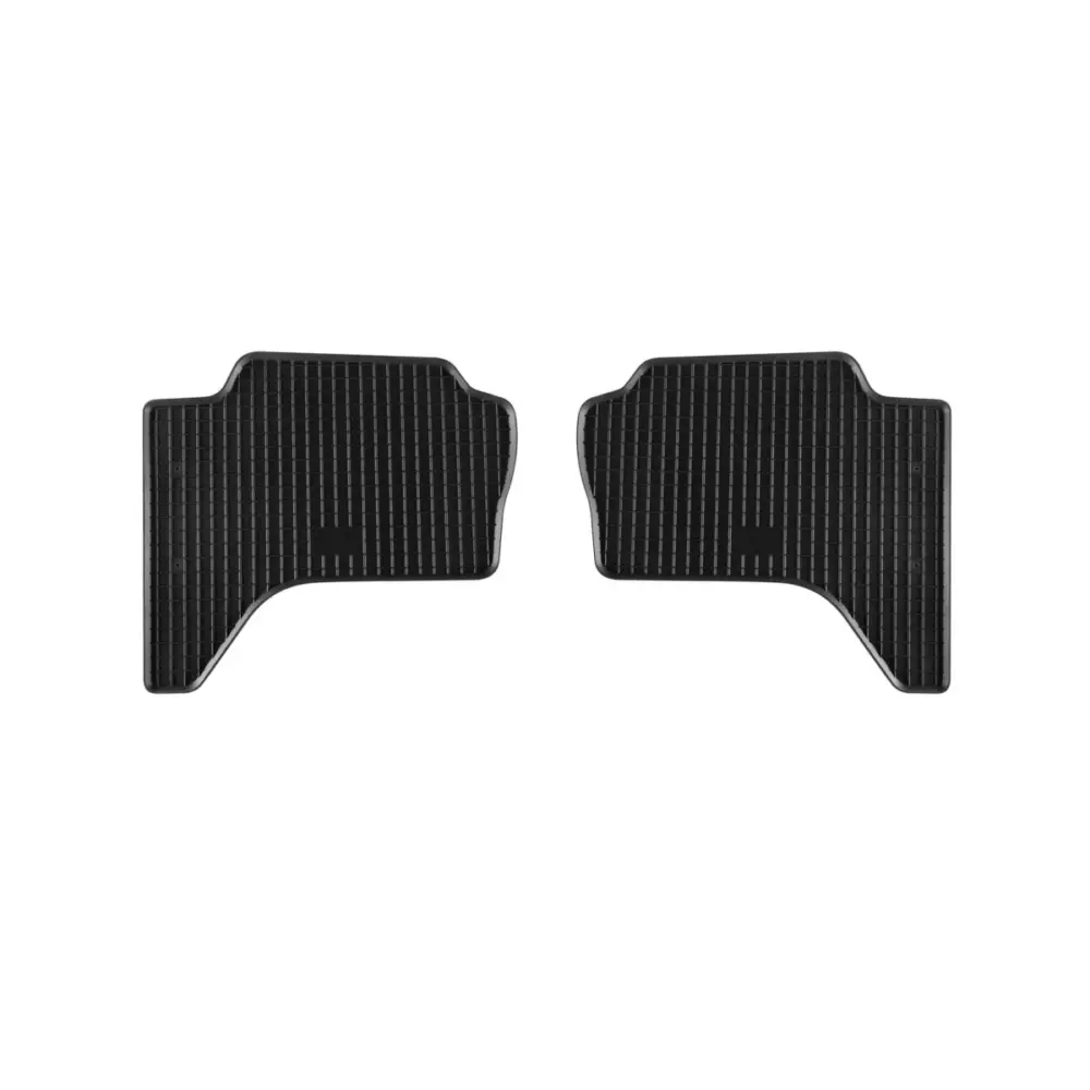 Tappetini Gomma Specifici 4 Pezzi Neri per Mitsubishi L200 dal 2007