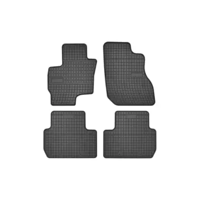 Tappetini Gomma Specifici 4 Pezzi Neri per Mitsubishi Outlander Hybrid 2014-2021