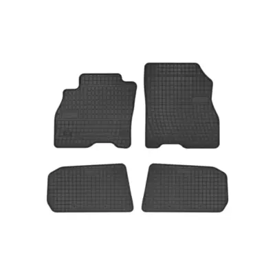 Tappetini Gomma Specifici 4 Pezzi Neri per Nissan Leaf 2010-2017