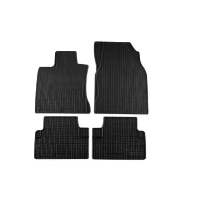 Tappetini Gomma Specifici 4 Pezzi Neri per Nissan Qashqai 2006-2013