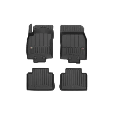 Tappetini Gomma Specifici 4 Pezzi Neri per Nissan X-trail 2017-2021