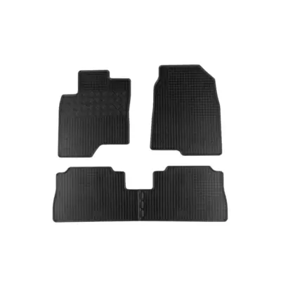 Tappetini Gomma Specifici 4 Pezzi Neri per Opel Antara 2006-2015