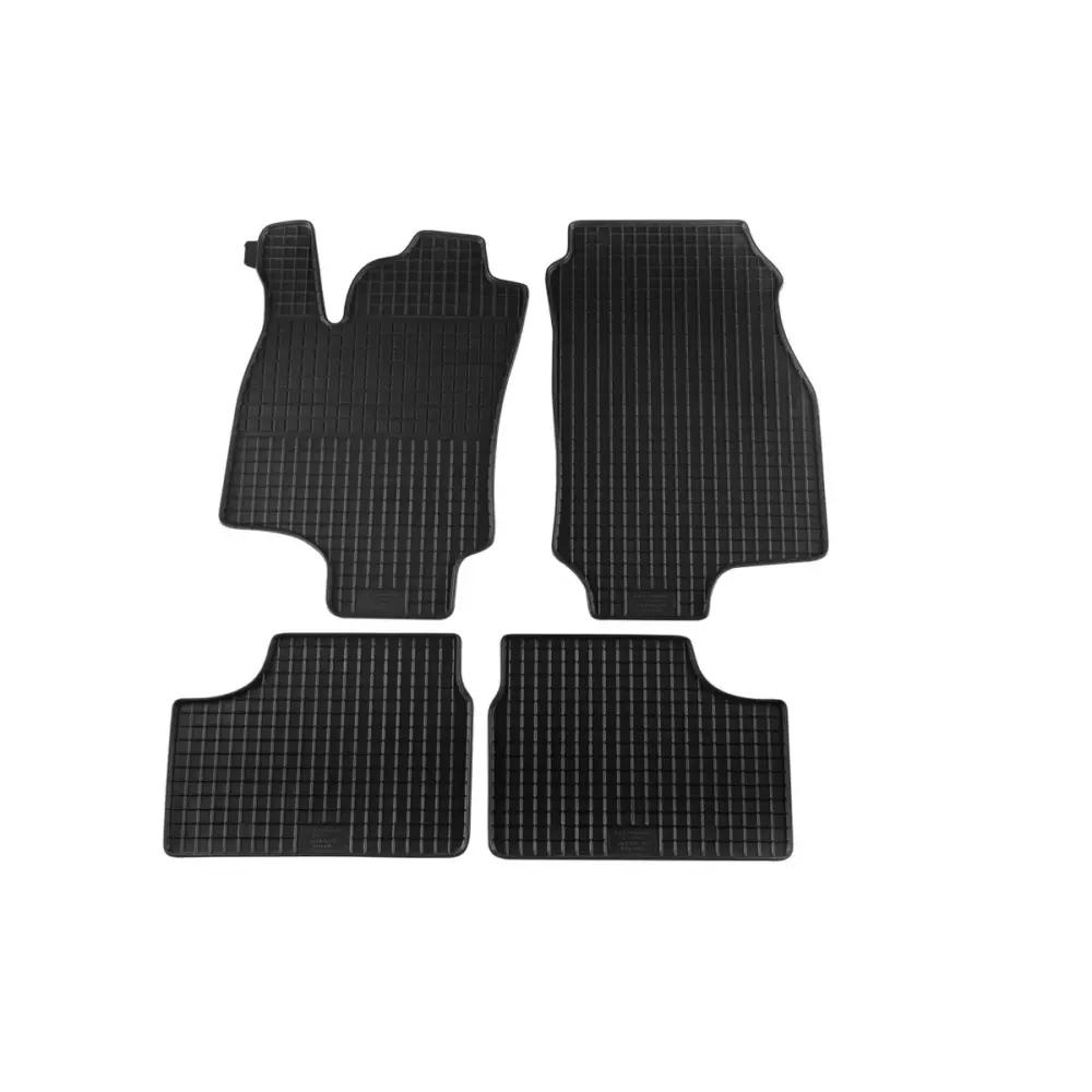 Tappetini Gomma Specifici 4 Pezzi Neri per Opel Astra G 1998-2004