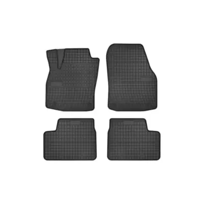 Tappetini Gomma Specifici 4 Pezzi Neri per Opel Astra H 2004-2009