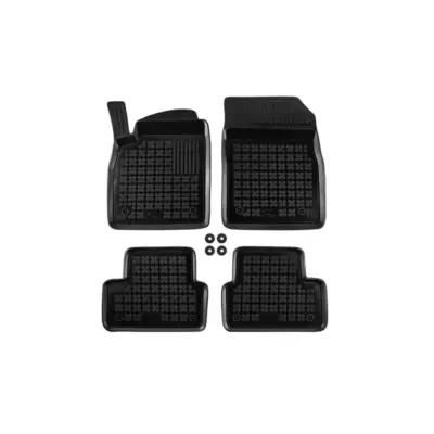 Tappetini Gomma Specifici 4 Pezzi Neri per Opel Astra J 2009-2015