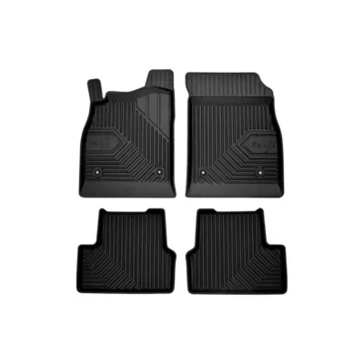 Tappetini Gomma Specifici 4 Pezzi Neri per Opel Astra J 2009-2015
