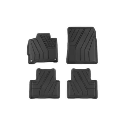 Tappetini Gomma Specifici 4 Pezzi Neri per Opel Astra L Station Wagon Hybrid