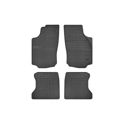Tappetini Gomma Specifici 4 Pezzi Neri per Opel Combo C 2001-2011 5 Posti